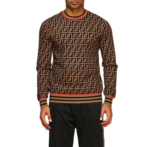 fendi motif sweater|Fendi sweaters for men.